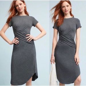 Anthropologie AKEMI + KIN Curved Hem Jersey Dress